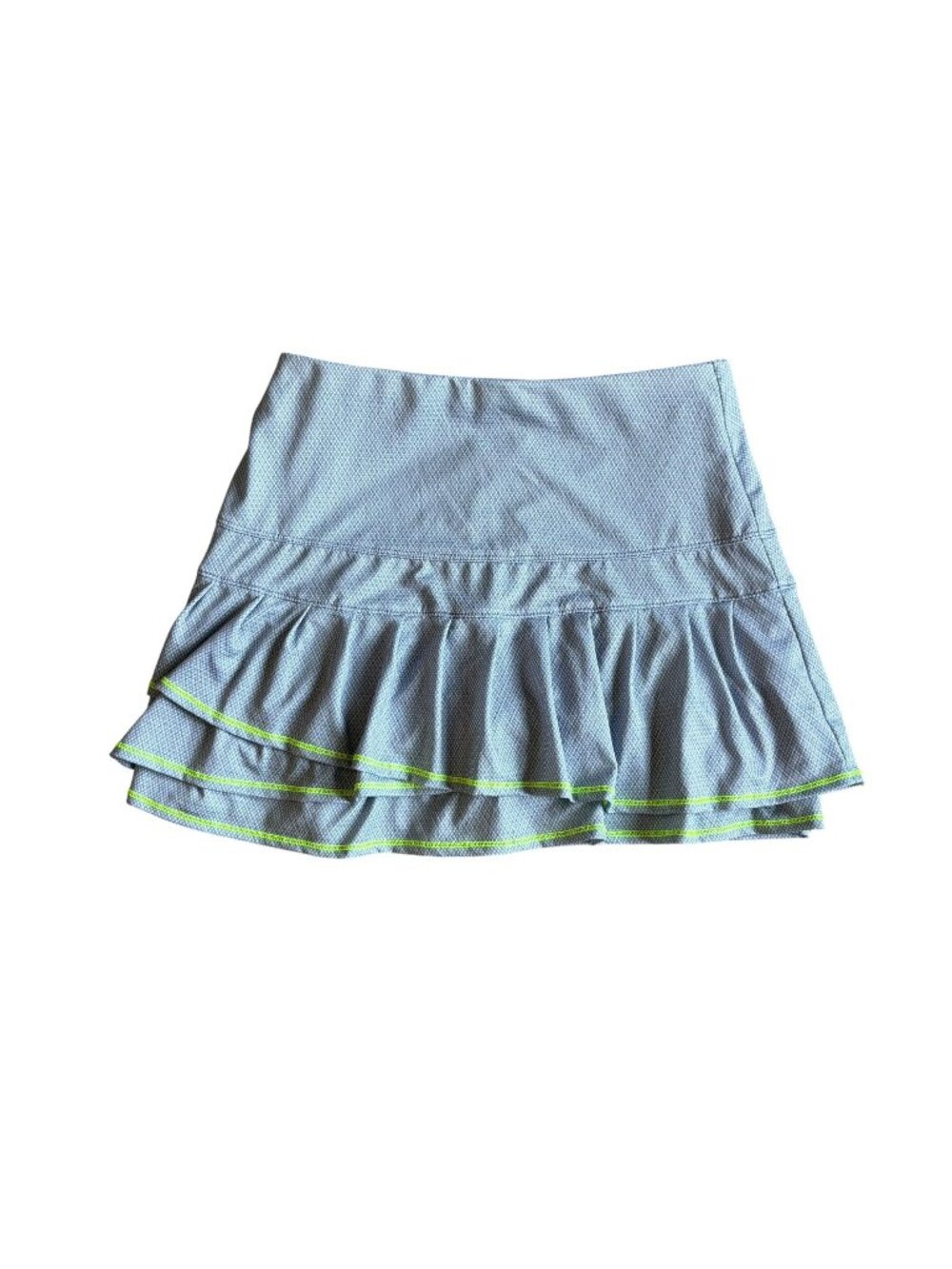 Lucky In Love Tennis Skort Ruffle Pickleball Athletic Stretchy Small NWT